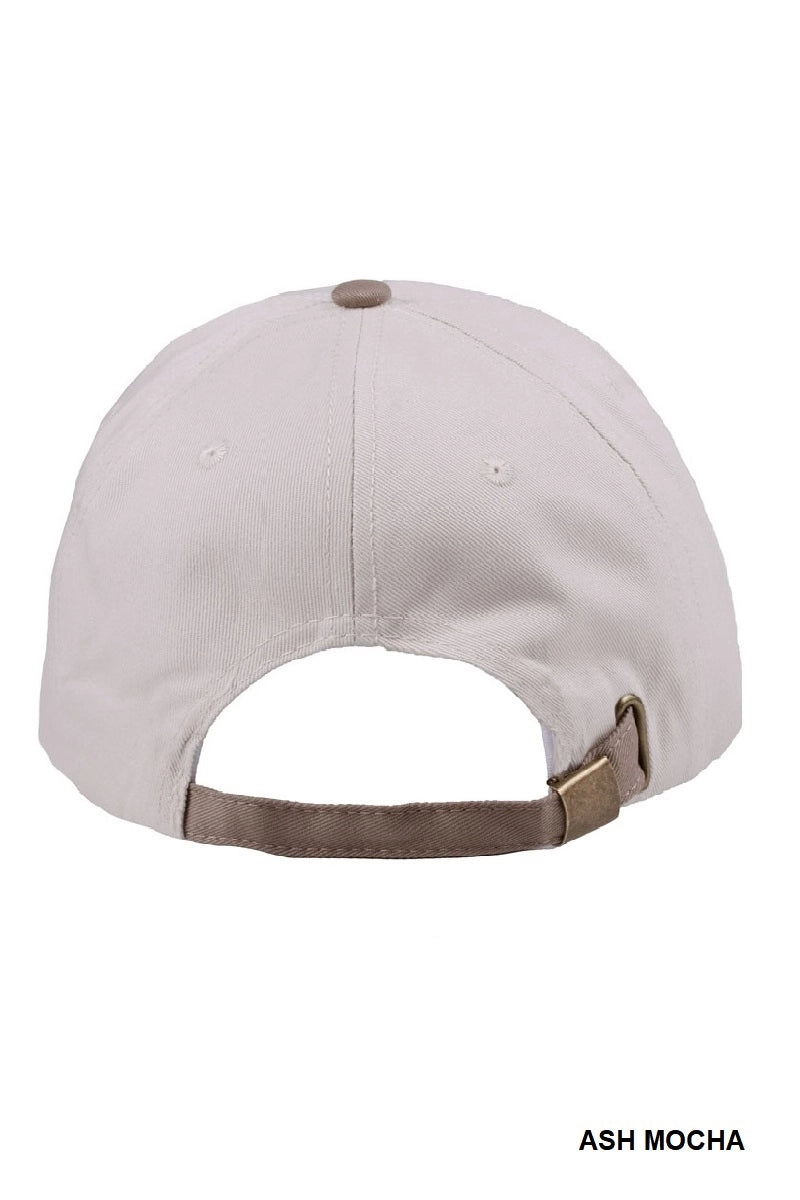 Darlin embroidered canvas cap