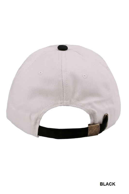 Darlin embroidered canvas cap
